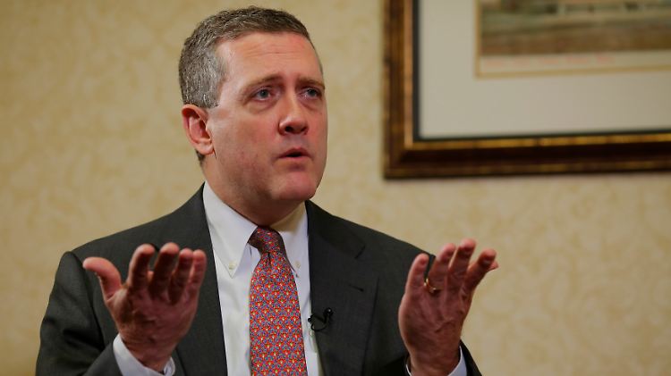 "Wir können nur auf den April schauen": James Bullard, Chef des regionalen Arms der US-Notenbank in St. Louis.
