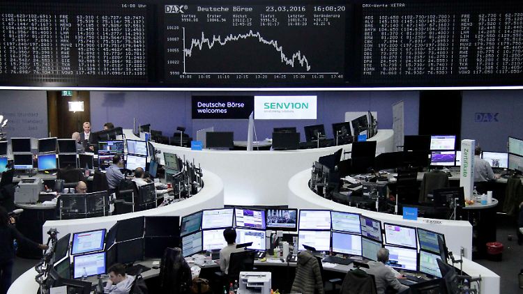 Etwas schwächer am Nachmittag: Der Dax zur Wochenmitte.