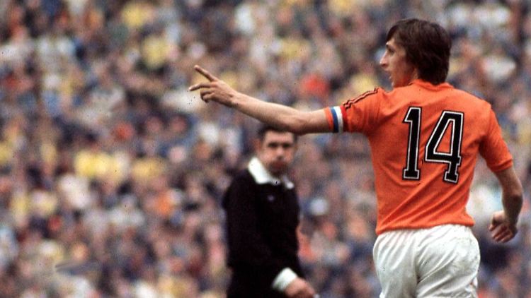 Mit der Nummer 14 wurde Johan Cruyff zur Legende.