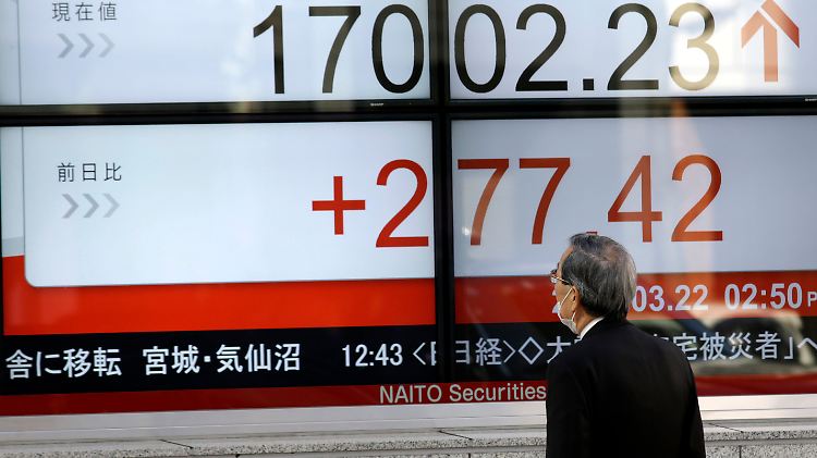 Positiver Wochenausklang in Tokio.