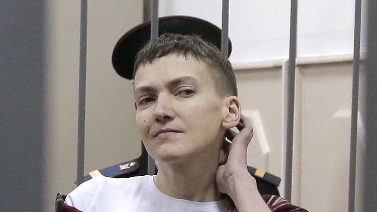 Sawtschenko stieg in ihrer Haft zur ukrainischen Nationalheldin auf. 