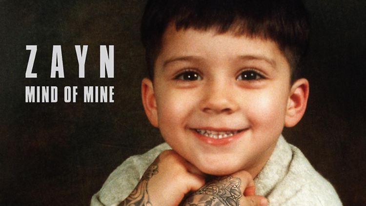 Verschmitzt lächelt Malik als Kind von dem Cover seines ersten Solo-albums.