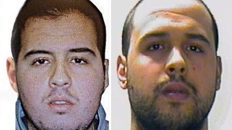 Die Brüder Ibrahim (l) und Khalid El Bakraoui waren zwei der Attentäter von Brüssel.