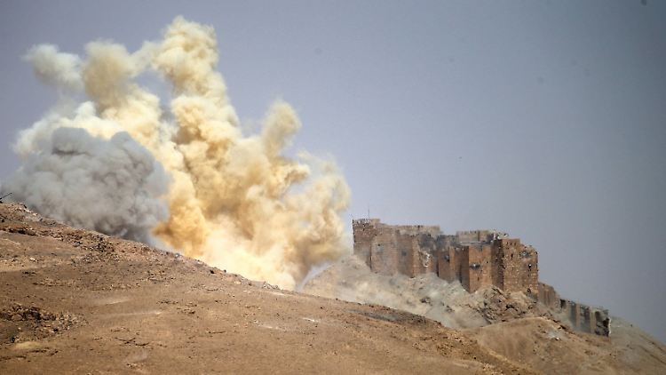 Um Palmyra wurde heftig gekämpft.