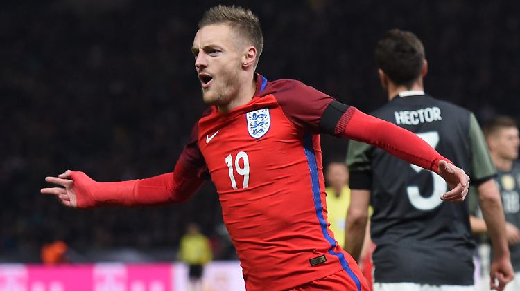 Erwies sich als so gefährlich wie von Löw vorhergesagt: Torschütze Jamie Vardy