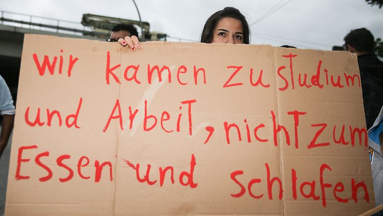 Die Mehrheit der Flüchtlinge will arbeiten.