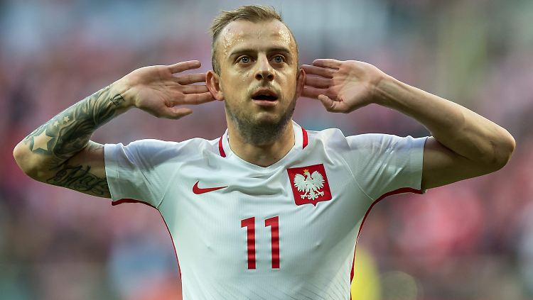 Die Freude der polnischen Fans über fünf Tore gegen Finnland war für Kamil Grosicki in Breslau nicht zu überhören.