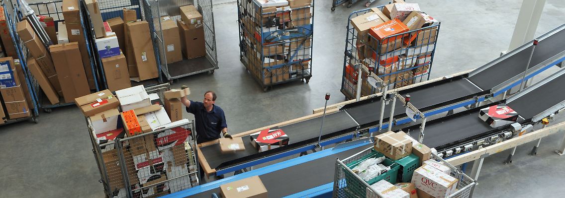 Paketdienstleister machen Online-Shopping erst möglich.