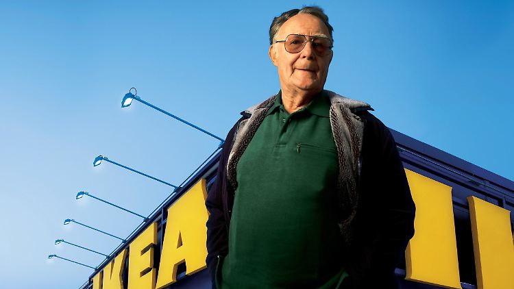 "Ich bin sehr froh darüber, zu Hause zu sein": Ingvar Kamprad verbringt seinen Lebensabend in Älmhult.
