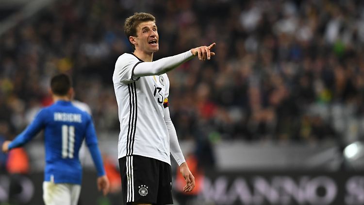Trieb die DFB-Elf zu Höchstleistungen an: Thomas Müller: