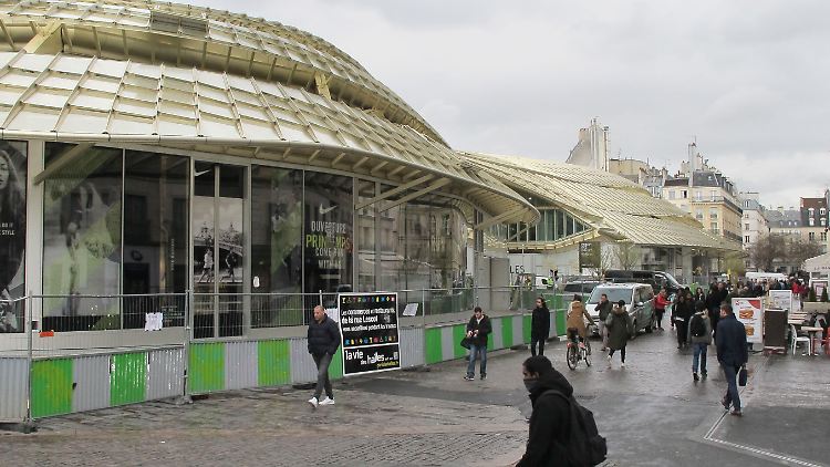 Das "Canopée des Halles", neues Markenzeichen des Kultur- und Einkaufszentrums "Les Halles".