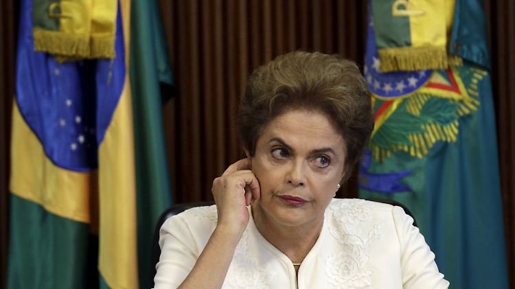 Unter Druck: Brasiliens Präsidentin Dilma Rousseff.