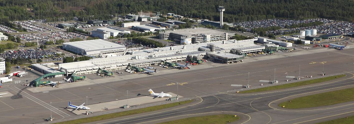 Der Flughafen Göteborg-Landvetter