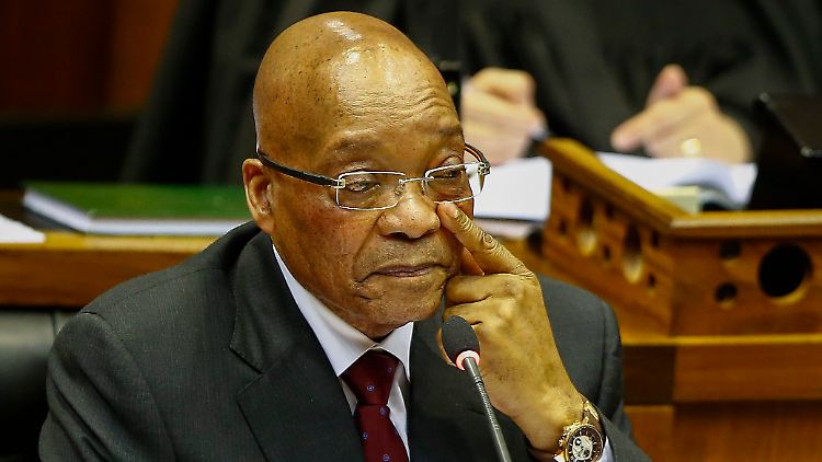 Das Urteil der Richter dürfte Staatchef Jacob Zuma nicht erfreuen.