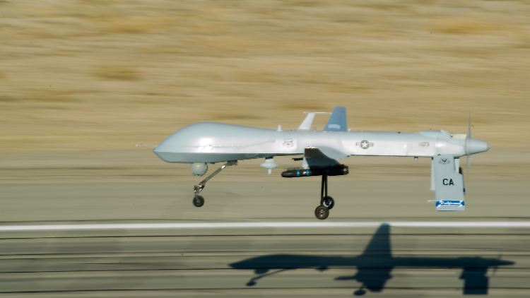 Die US-Armee tötet unter anderem mit diesen Predator-Drohnen.