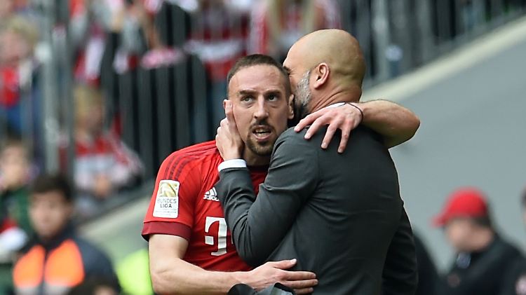 Franck Ribéry redet sich dieser Tage den Guardiola-Frust von der Seele.