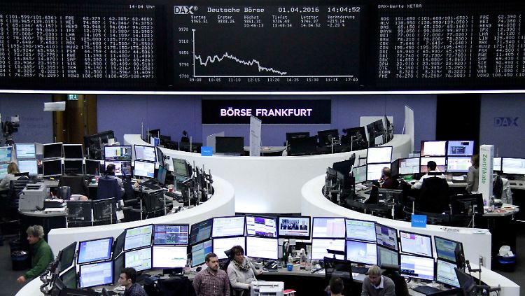 Der Einstieg ins zweite Quartal verheißt nichts Gutes: Der Dax fiel am 1. April im Tagestief bis auf 9675,50 Punkte.