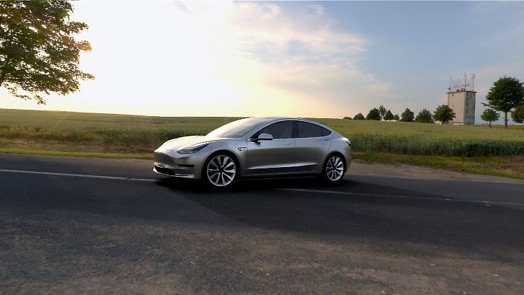Ungeachtet seiner inneren Werte: Schick ist das "Model 3" in jedem Fall.