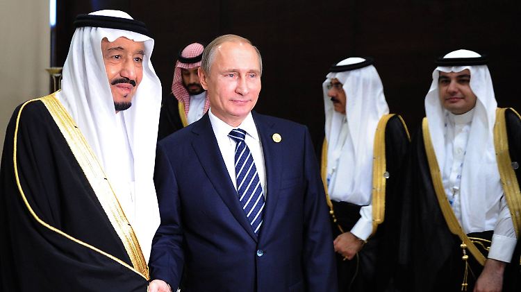 Das saudische Königshaus setzt zusammen mit anderen Opec-Staaten auf eine stabile Partnerschaft mit Putins Russland.