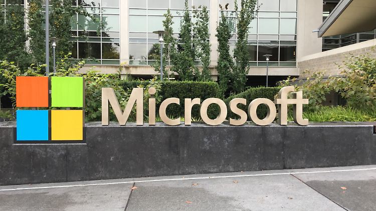 Das Logo ist noch nostalgisch, in der Zentrale in Redmond arbeitet Microsoft aber an der Zukunft.