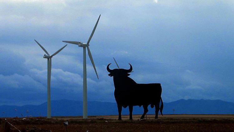Windkraftanlagen bei Saragossa: Die Fusion ist eine "ganz große Sache für Nordex".