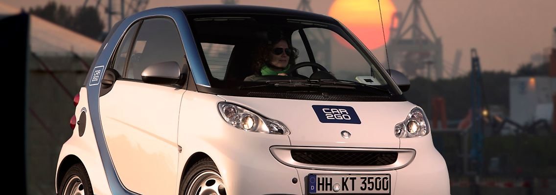 Hamburger können sich demnächst den Smart leihen.