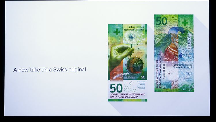 Internationale Präsentation in Bern: Der Schweizer Franken zählt zu den weltweit wichtigsten Währungen.
