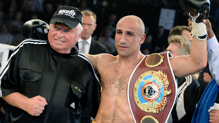 Ein gutes Team: Trainerlegende Ulli Wegner und Arthur Abraham.