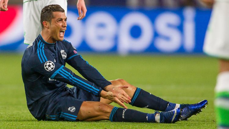 Weint er etwa? Cristiano Ronaldo am Mittellandkanal.