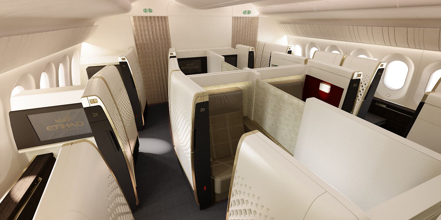 Beim Crystal Cabin Award zeigt die Luftfahrt, welche innovativen Ideen für die Flugzeuginnenausstattung sie hat - und wie das Fliegen schöner werden kann. Zum Beispiel die großzügigen Kabinenkonzepte von Etihad in der Boeing 787 First Suite überzeugten die Jury des Crystal Cabin Award. 