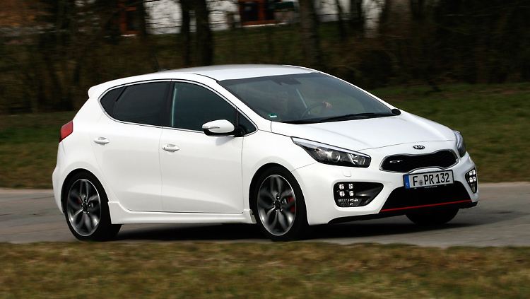 Satte 204 PS verleihen dem Kia Cee'd GT ein ordentliches Temperament.