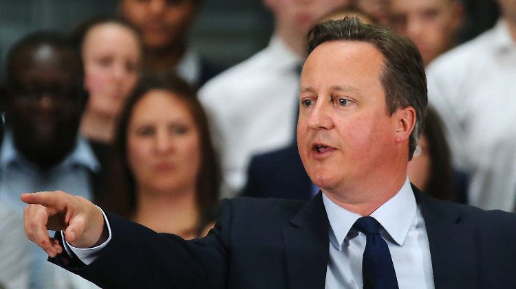 Rote Backen in Birmingham: David Cameron beantwortet Fragen bei einer Veranstaltung zum anstehenden EU-Referendum.