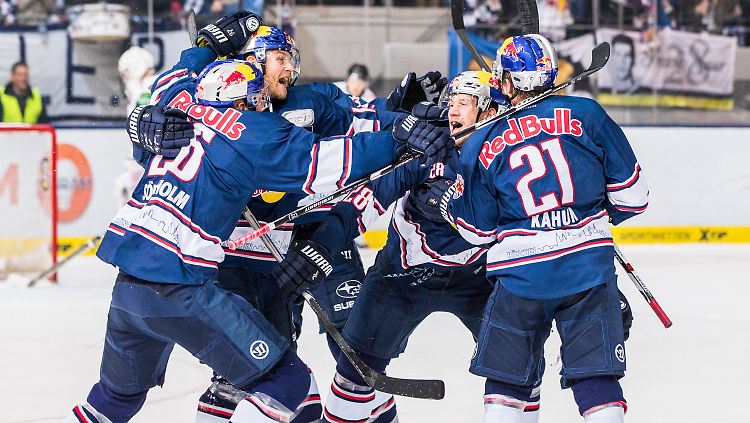 Jubel, trubel, Heiterkeit: Münchens Eishockeyspieler stehen im Finale.