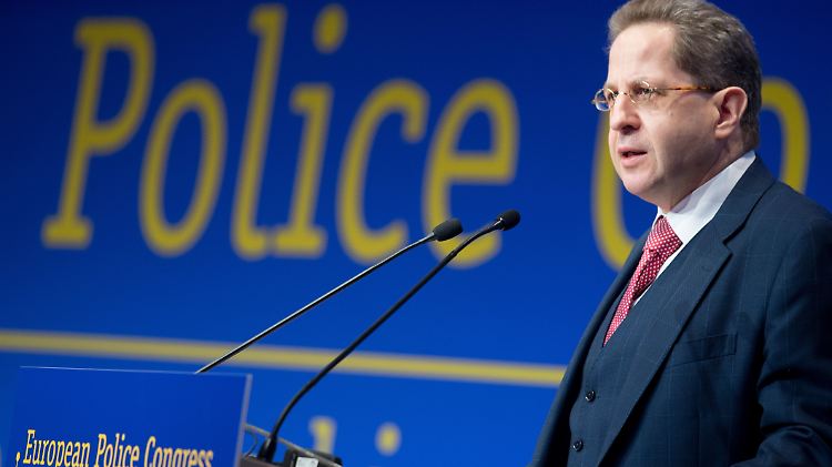 Verfassungsschutzpräsident Hans-Georg Maaßen auf dem 19. Europäischen Polizeikongress in Berlin.