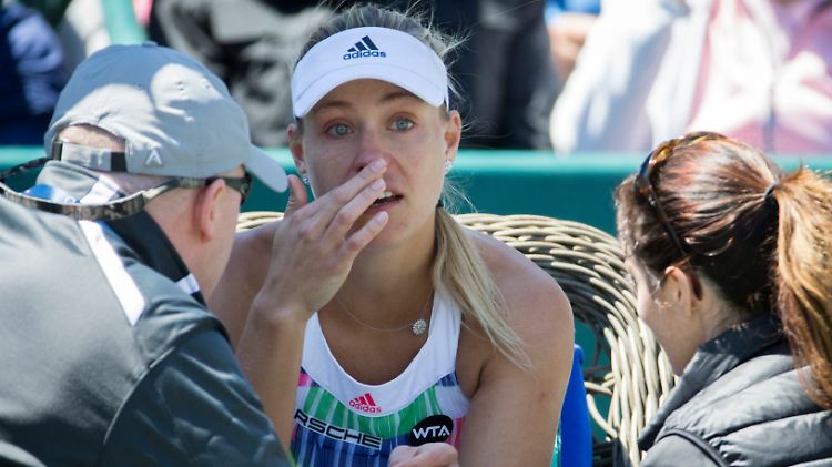Angelique Kerber kann ihren Titel in Charleston nicht verteidigen.