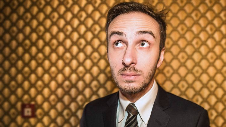 Wer kann bei diesem Dackelblick schon lange böse sein? ZDF-Satiriker Jan Böhmermann.