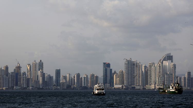 Die Skyline von Panama City.