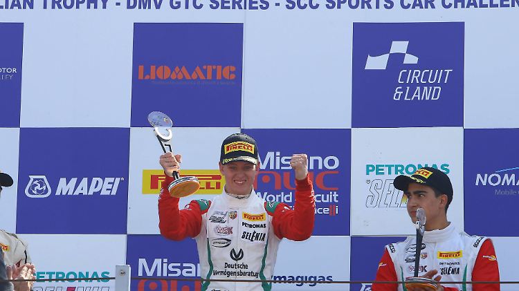 "Ich mag es trocken, ich mag den Regen", sagt Mick Schumacher.