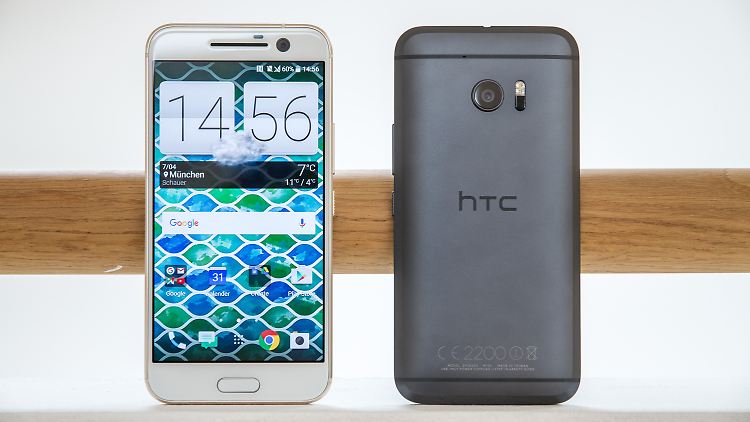 Das HTC 10 steckt wie seine älteren Geschwister im Aluminiumkleid. 