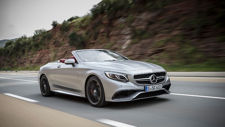 Selbst im Mercedes-AMG S 63 lässt es sich perfekt cruisen.