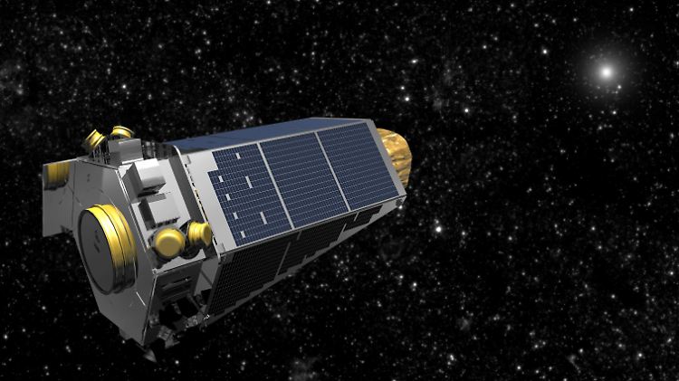 Kepler - hier in einer grafischen Darstellung - sucht seit 2009 nach Planeten in den Weiten des Alls.