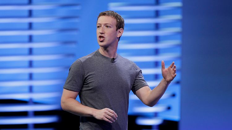 Braucht keine Schiene und keinen Gips am Arm: Mark Zuckerberg.