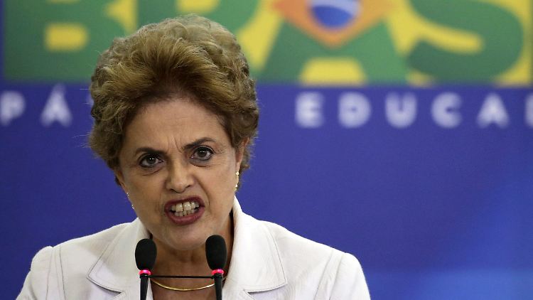 Steht vor dem Aus: Dilma Rousseff