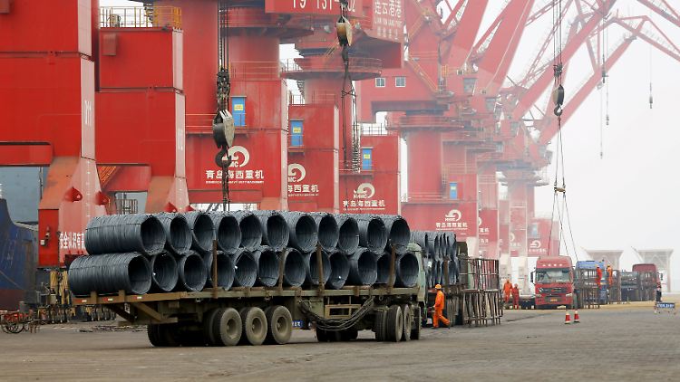 China verkauft wieder mehr Waren in die Welt.