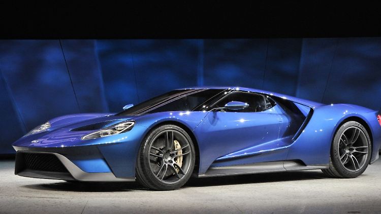 Auf der NAIAS in Detroit sorgte der Ford GT 2015 für positive Aufregung. 