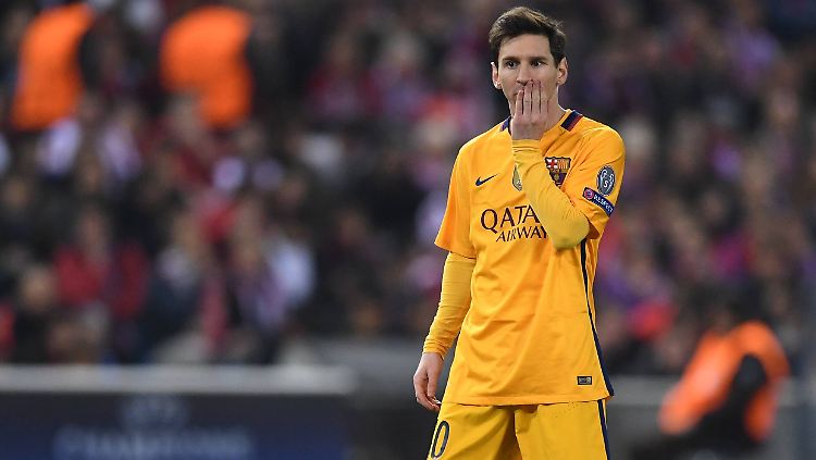 Ups, das war wohl nichts: Lionel Messi.