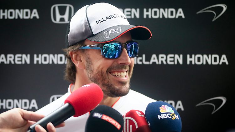 Er ist wieder da: Fernando Alonso.