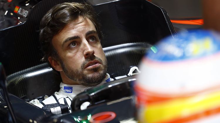 Grünes Licht: Fernando Alonso.