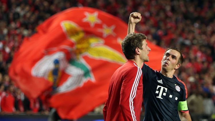 Und weiter gehts: Im Halbfinale der Champions League treffen Thomas Müller, Philipp Lahm und die Fußballer des FC Bayern auf Atlético Madrid.
