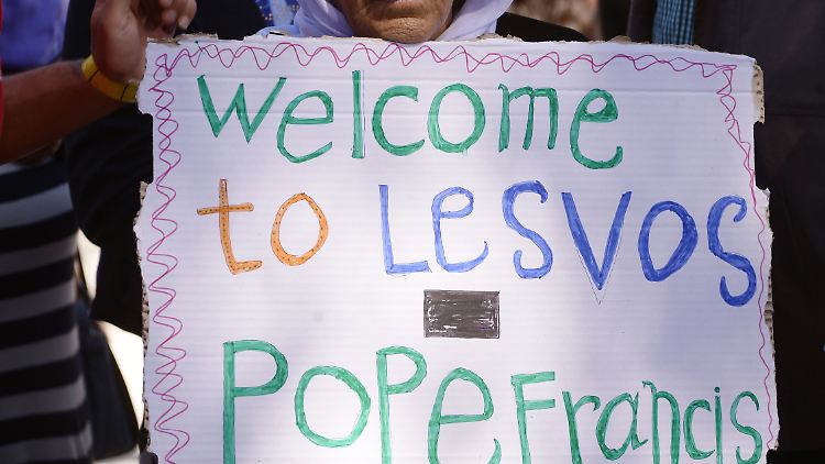 4100 Flüchtlinge leben zurzeit auf Lesbos - Menschenrechtsorganisationen sprechen von einem "Internierungslager".